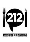 Logo de l'Association 212, organisatrice du Festival BD Bulles à Croquer